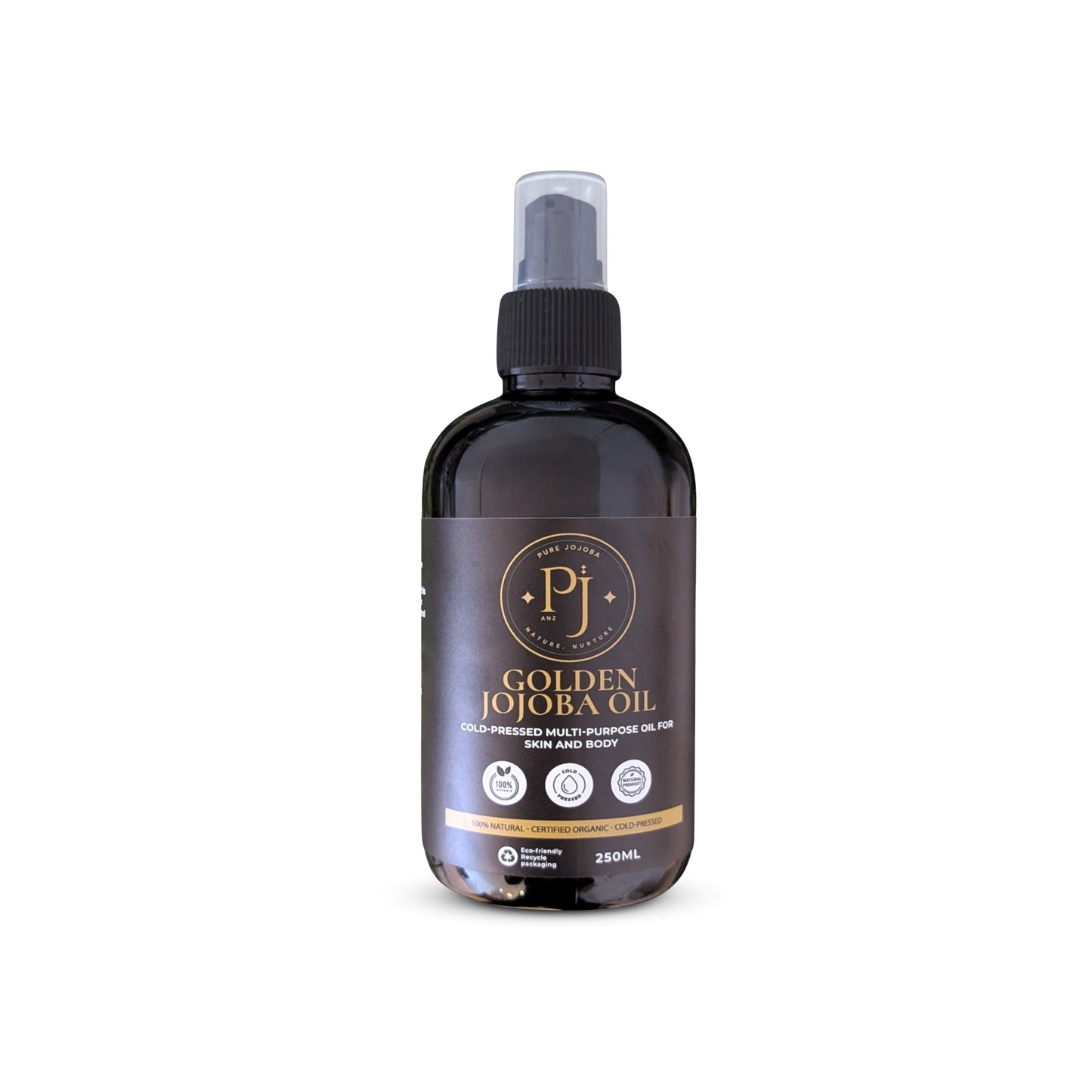 Cold-Pressed 100% Pure Jojoba - Certified Organic