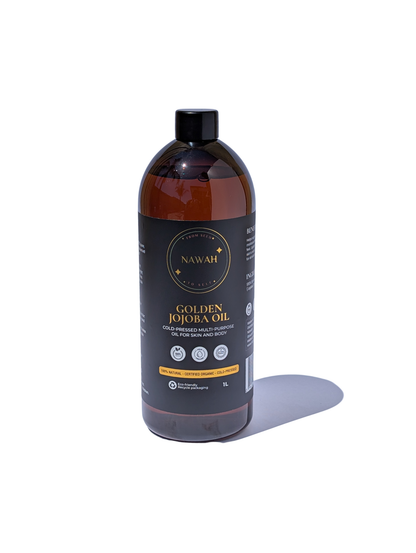 Cold-Pressed 100% Pure Jojoba - Certified Organic