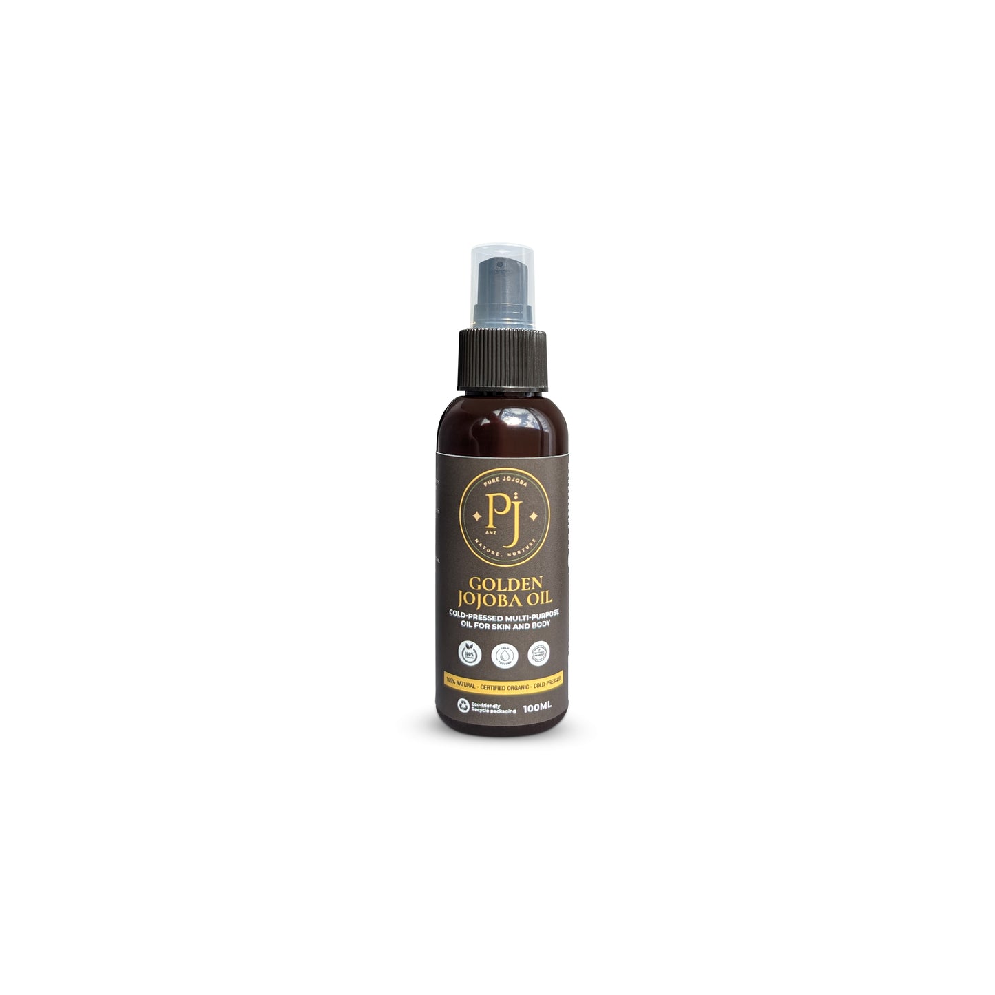 Cold-Pressed 100% Pure Jojoba - Certified Organic