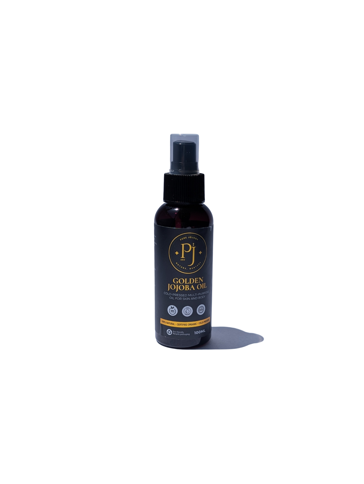 Cold-Pressed 100% Pure Jojoba - Certified Organic